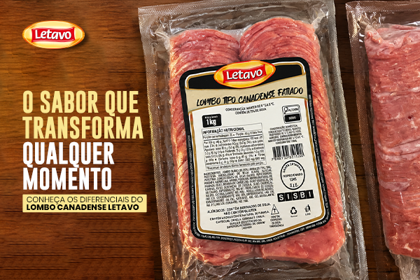 Lombo Tipo Canadense Fatiado